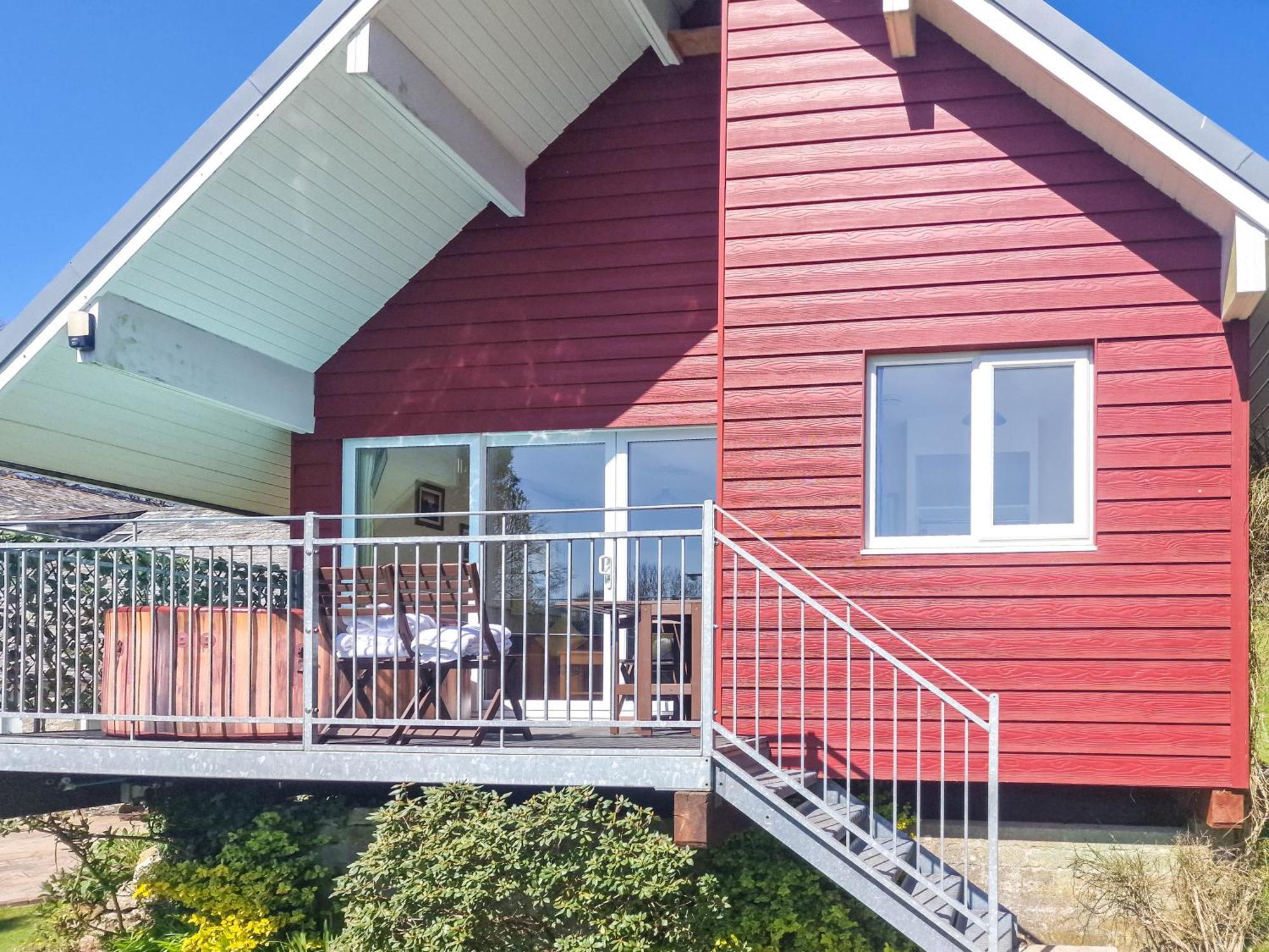 Ta Mill Cottages & Lodges - Meadowview Chalet 1 Лонсестон Екстер'єр фото